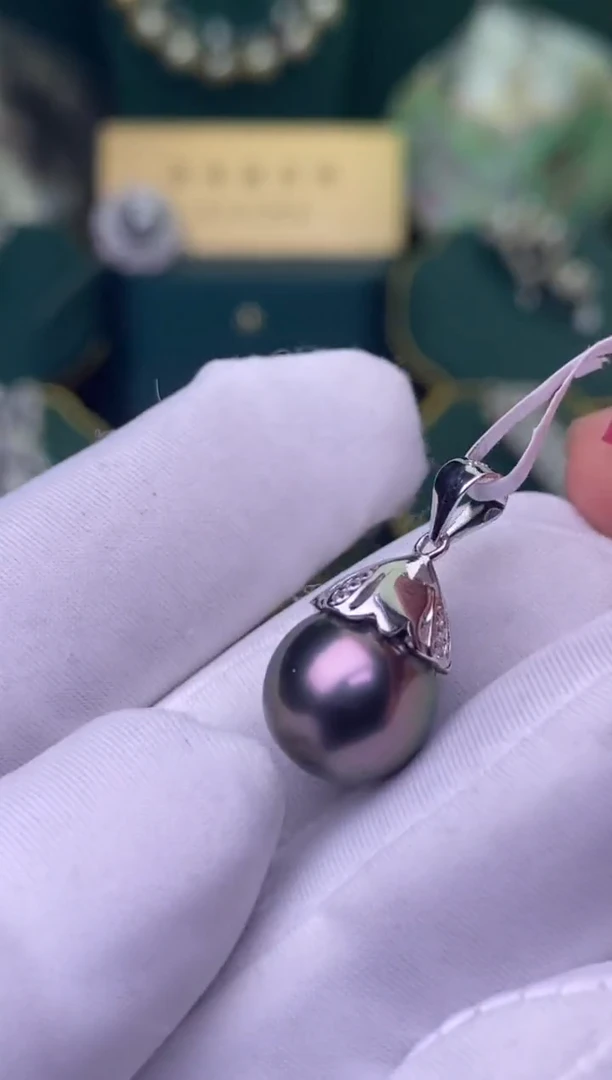 【闪购商品】海水珍珠颈饰银S925镶嵌1