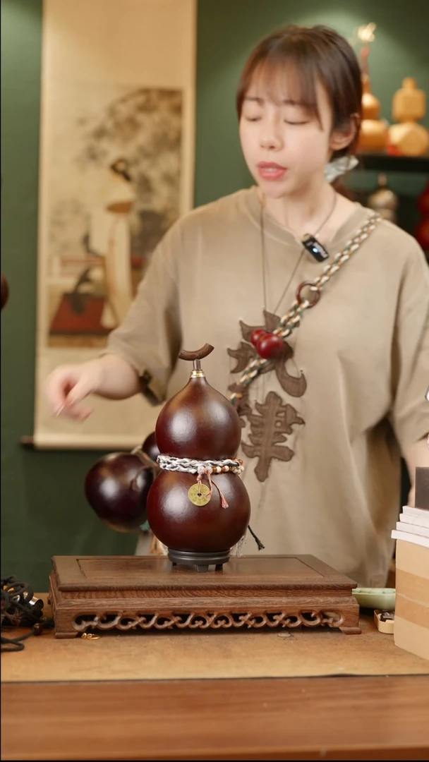 294号精品天然大漆酒葫芦一物一拍~