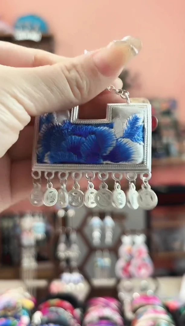 艺枝独绣手工饰品464