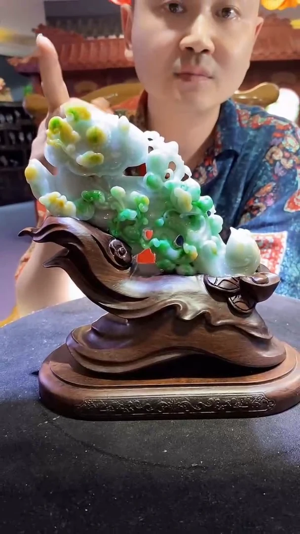 定制翡翠未镶嵌03/0530/W/如意