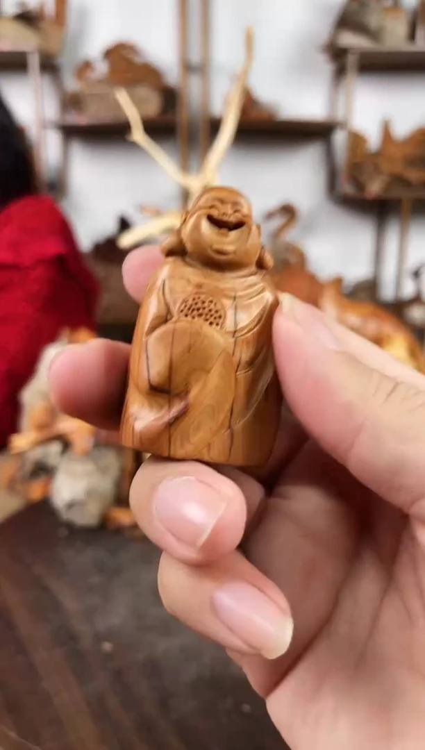 【闪购商品】柏木（崖柏）木雕1