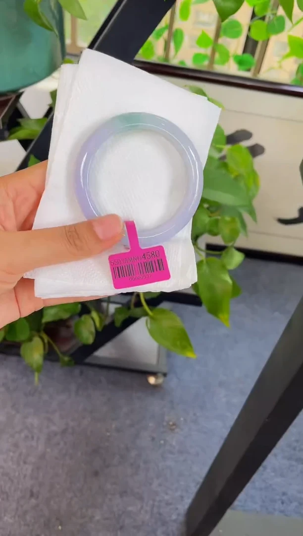 翡翠手镯未镶嵌138手镯55.6