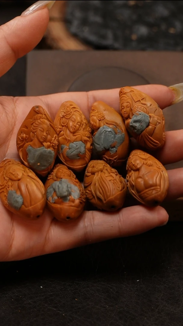 橄榄核手串/手链九林精品核雕+