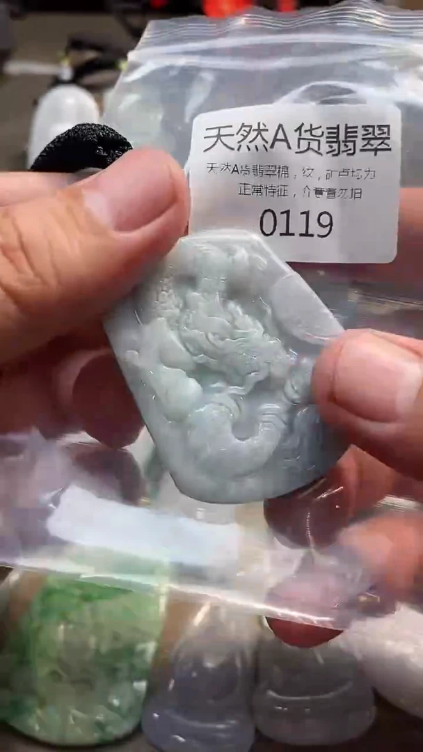 翡翠未镶嵌颈饰00020250610000119