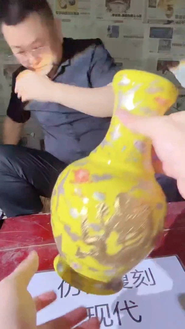 摆件景德镇陶瓷流水178