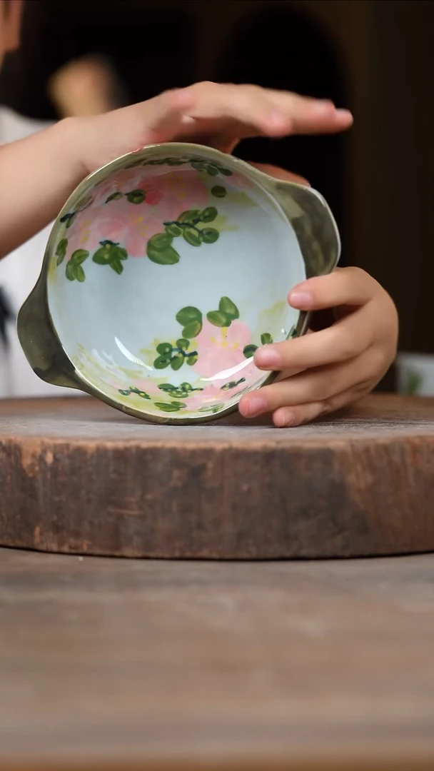 瓷片景德镇高温釉下彩（食品级）