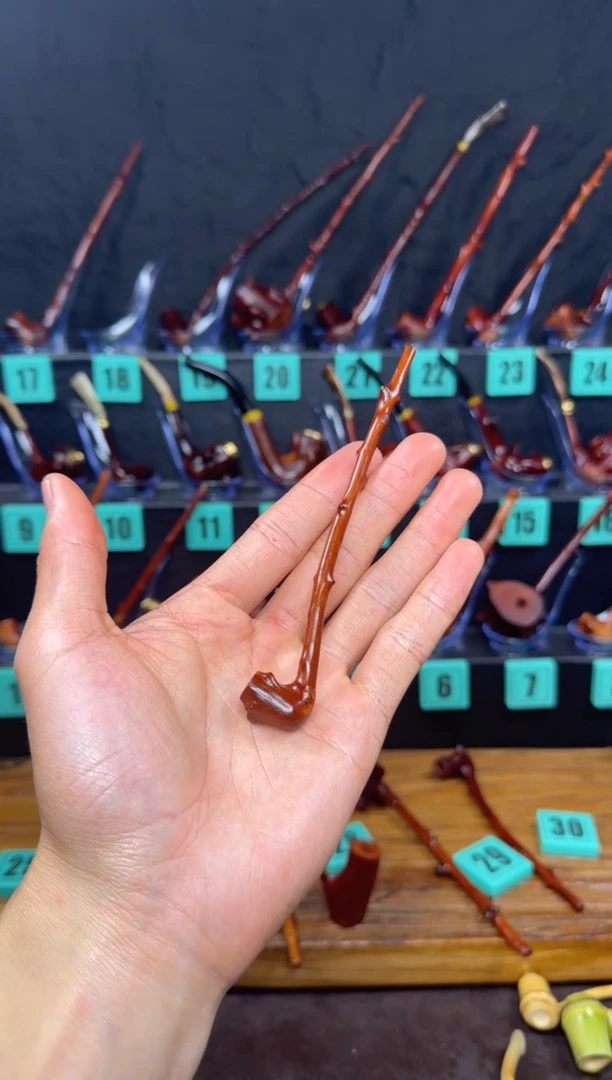 一物一图檬子木手工香烟嘴