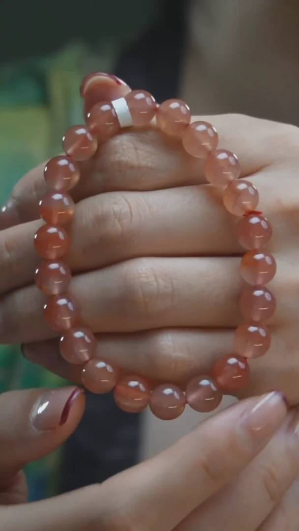 南红玛瑙单圈未镶嵌Q45