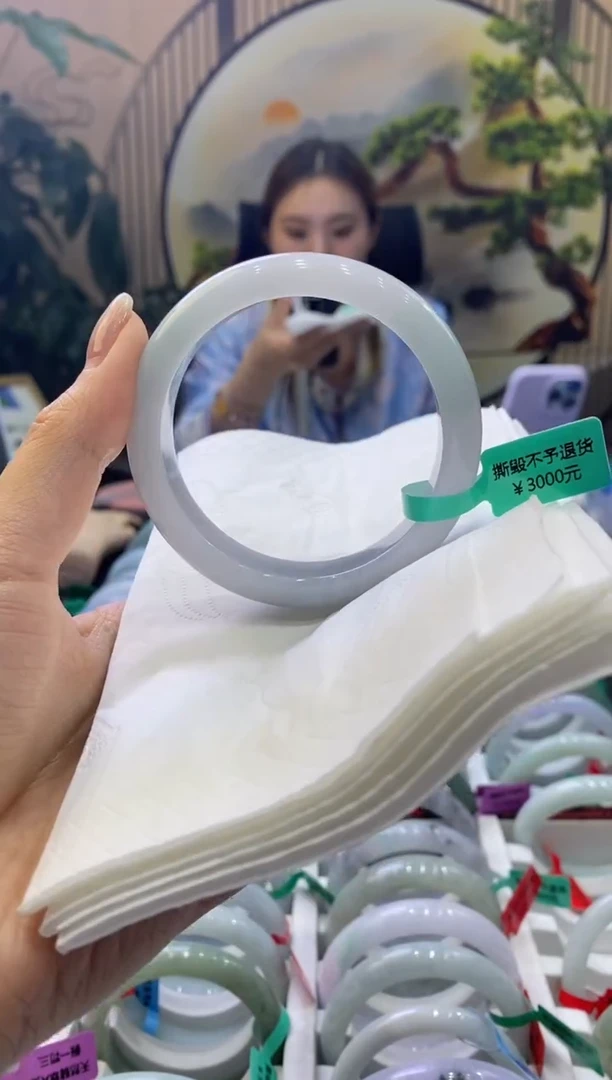 翡翠手镯未镶嵌00003857