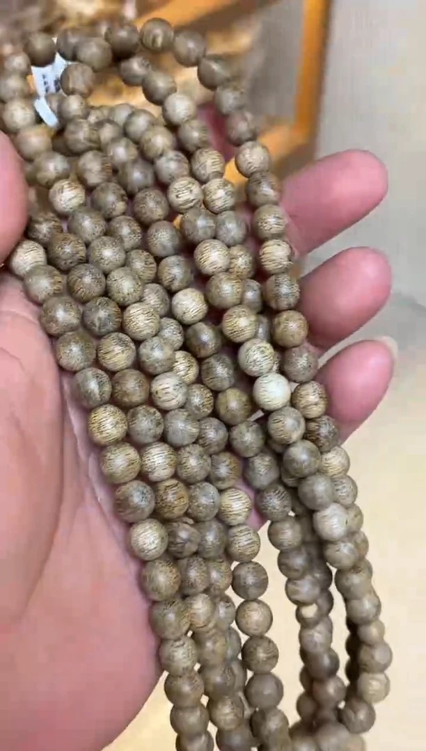 沉香手串 文莱圆珠长串0.9多样性发其一