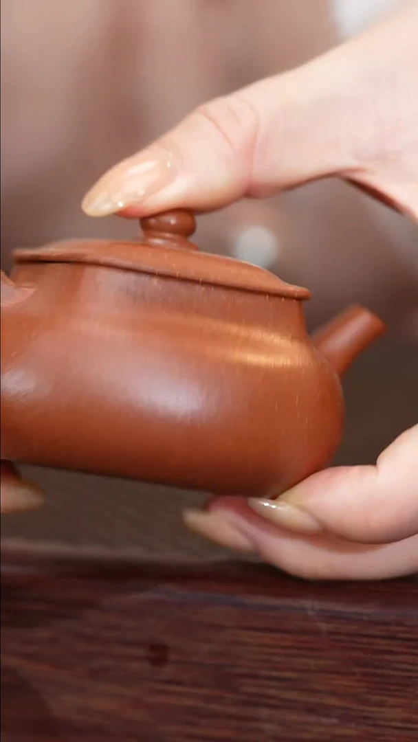 茶杯紫砂红降坡乾坤不退不换