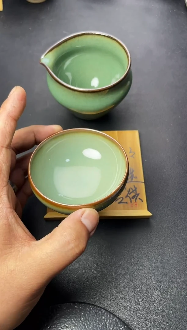 茶盏205（ 叶紫建盏