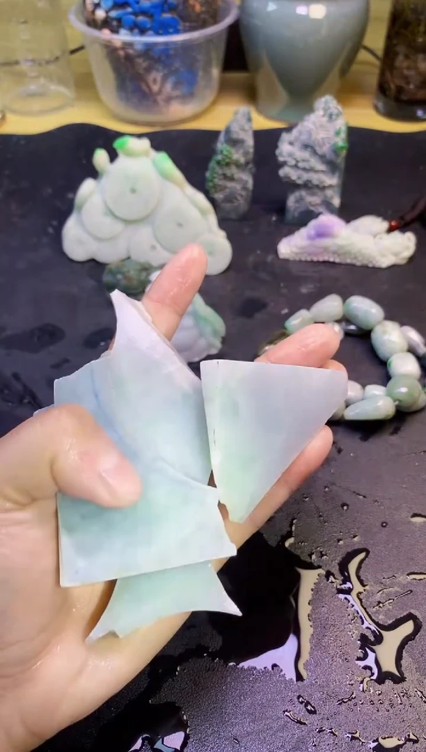 翡翠挂件未镶嵌天然翡翠036