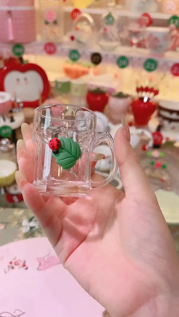 【闪购商品】摆件瓢虫一口杯品质好，发货快，放心拍