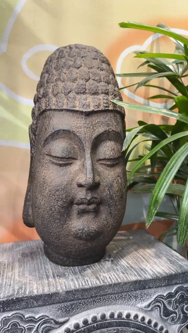 陶土【火山泥】大菩提佛首