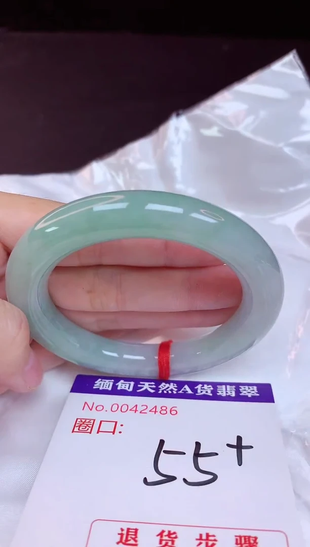 未镶嵌手镯翡翠55
