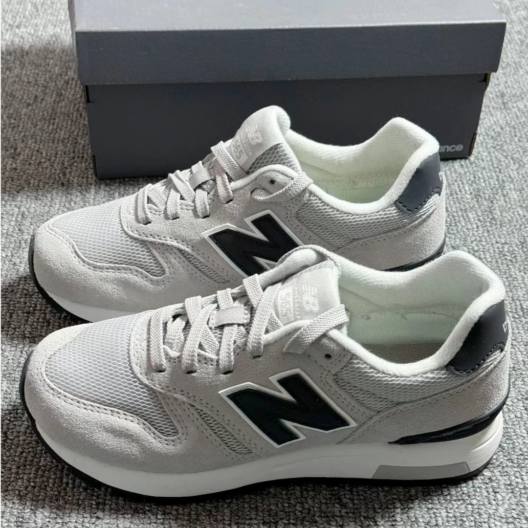 New Balance NB 565男女同款灰白黑复古耐磨跑步鞋运动鞋官方正品