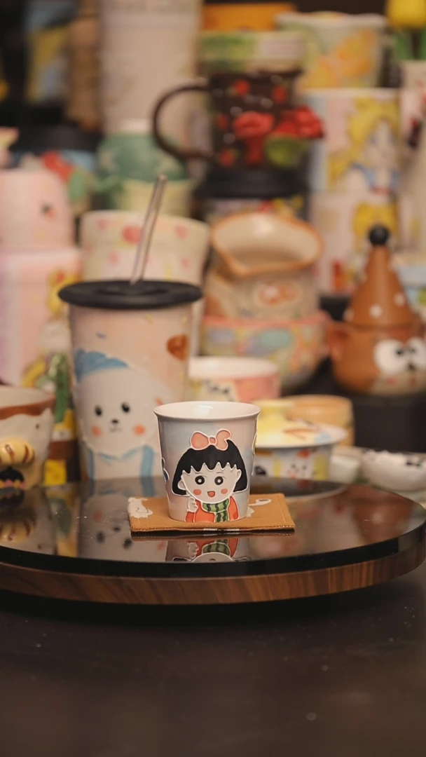 景德镇釉下彩绘设计师款式陶瓷