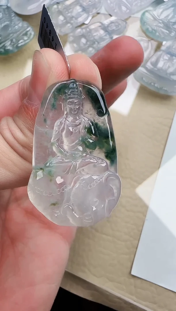 颈饰未镶嵌翡翠缅甸翡翠a货