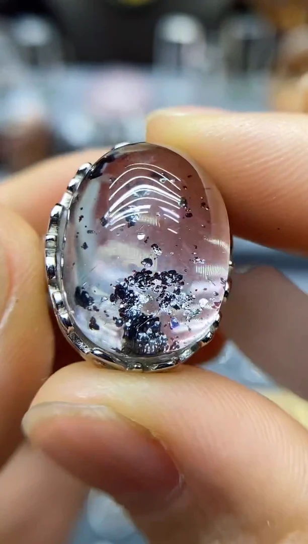 【闪购商品】水晶戒指银S925镶嵌水晶水晶