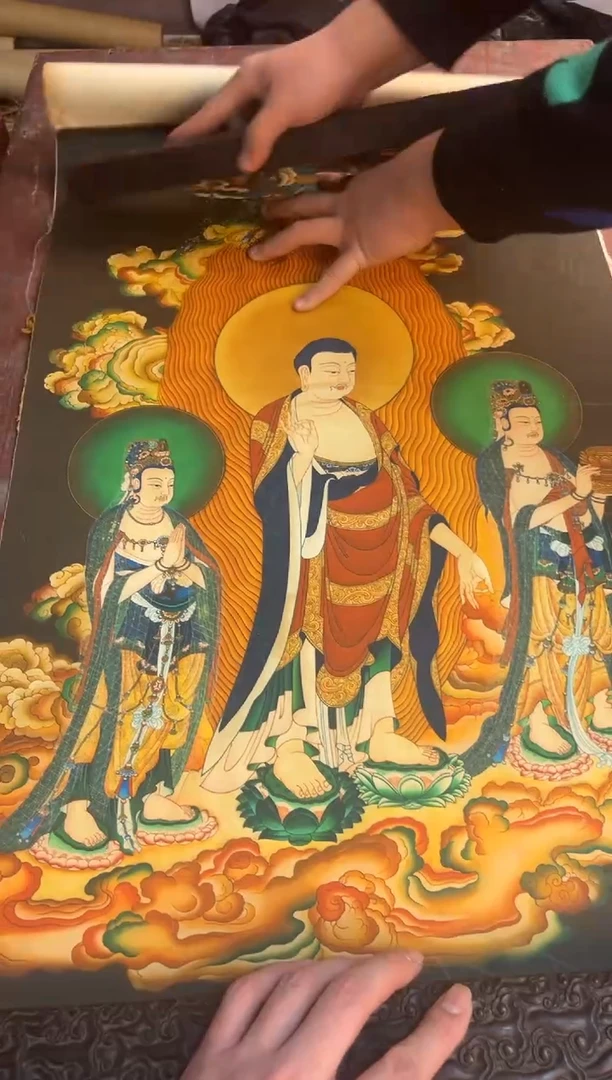 卷轴画大朱画院老六专属AA72