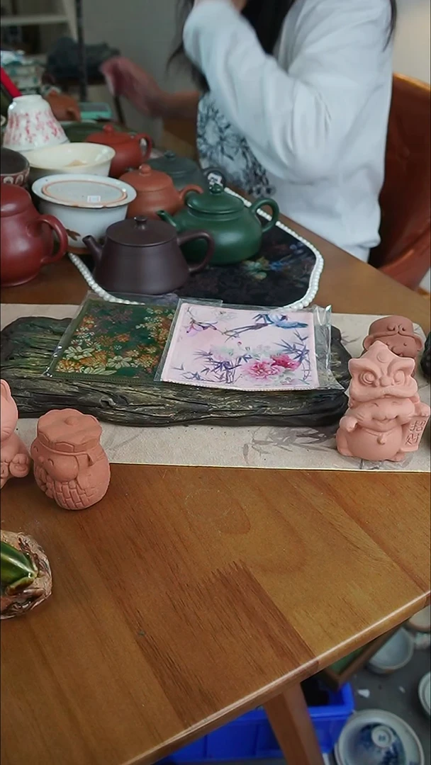 【茶瓷物语】一对杯垫