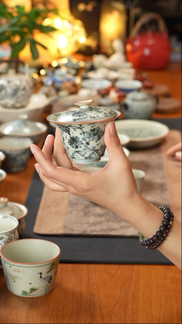 【闪购商品】屿青盖碗屿青盖碗