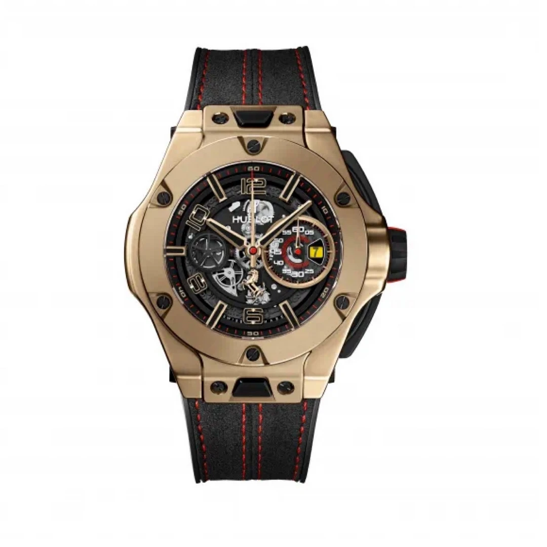 99新 Hublot/宇舶表 BIGBANG402/智超/法拉利魔力金单表/45mm