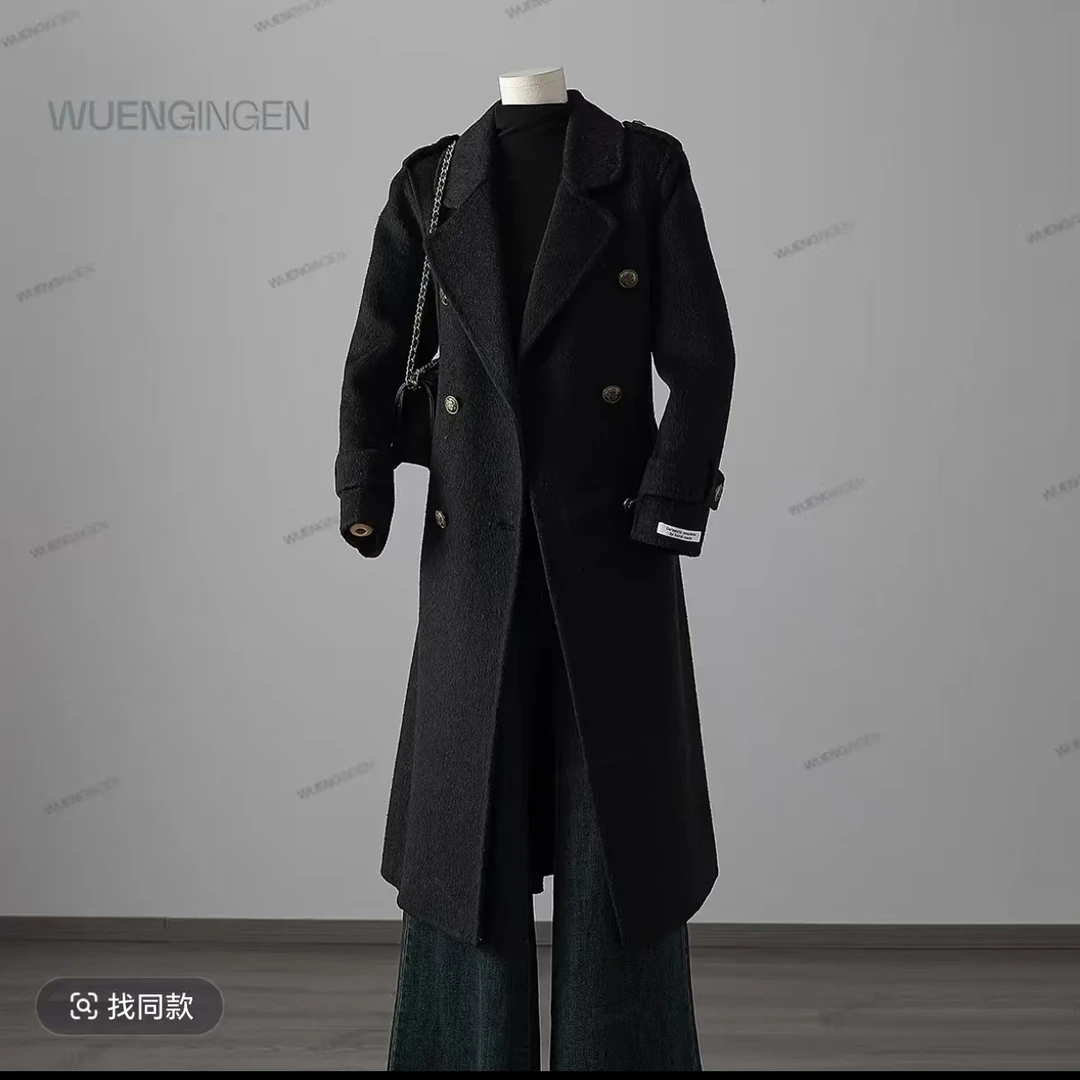 【C03】不凡服饰都市轻奢高级时尚大衣