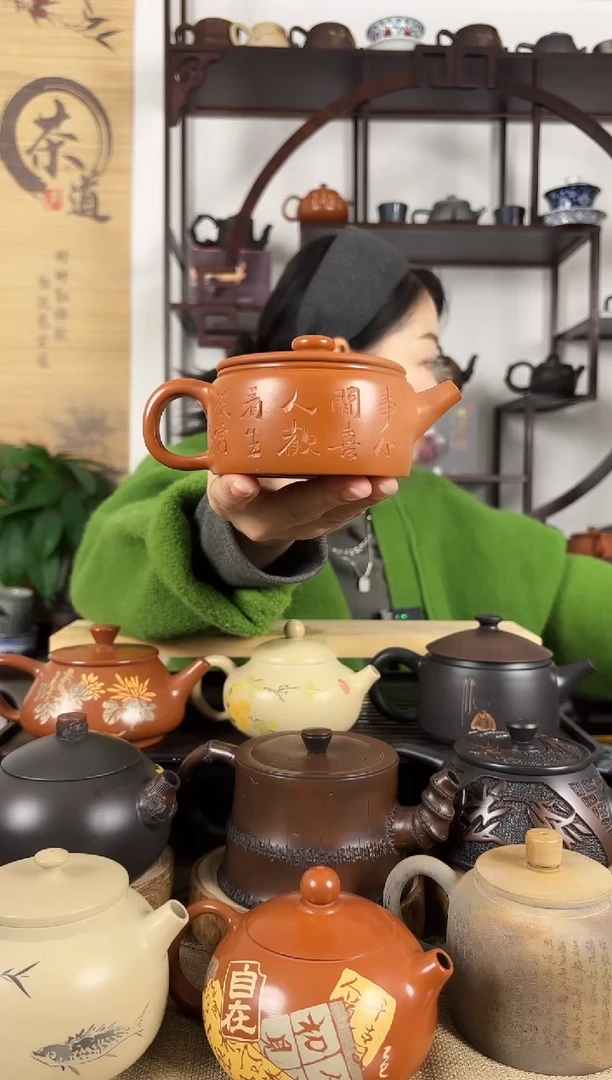 云南建水紫陶茶壶150CC左右