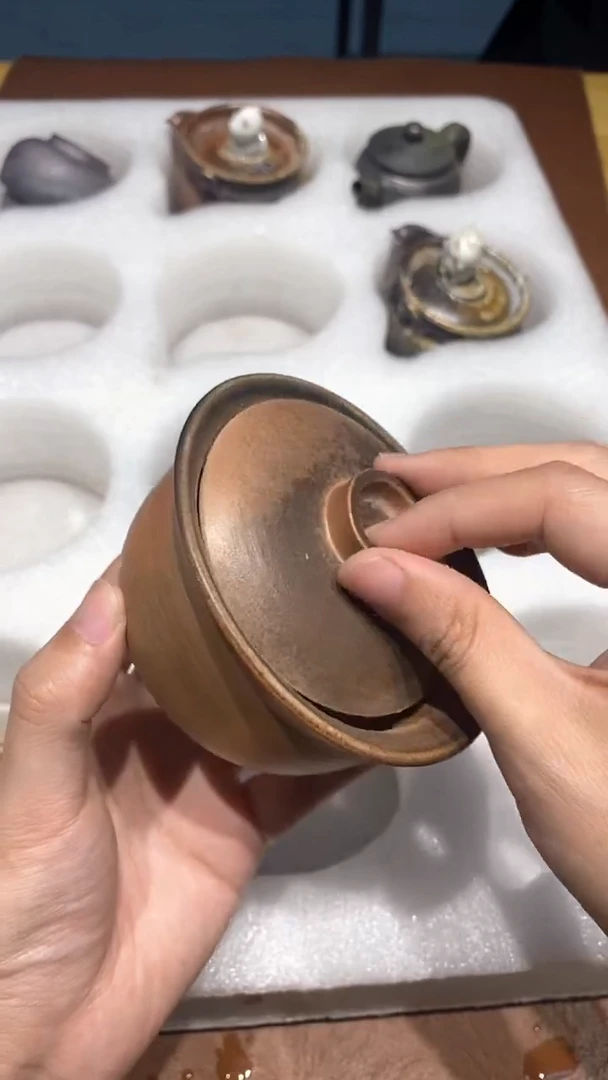 奢瓷/瑞寅柴烧茶器（盖碗）249