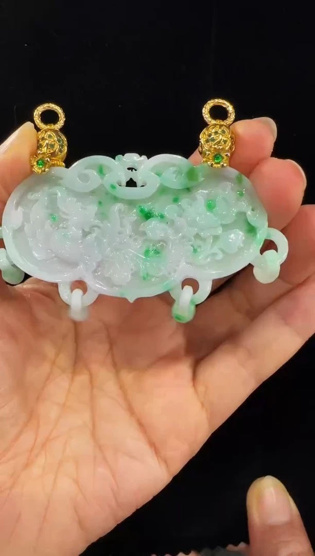 颈饰未镶嵌翡翠国风