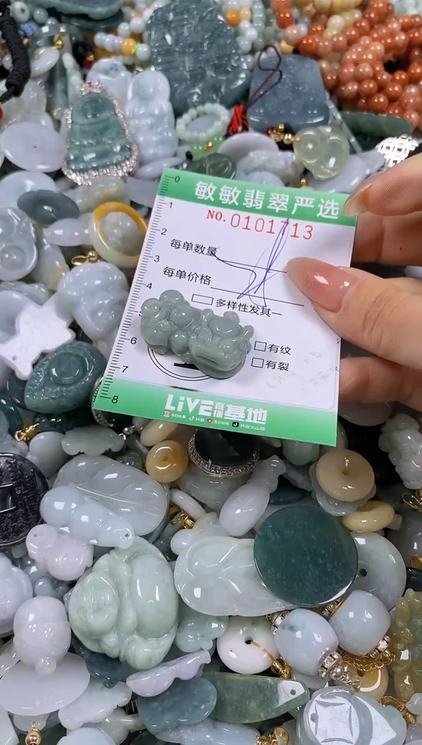 【闪购商品】翡翠颈饰未镶嵌闪购链接0101713