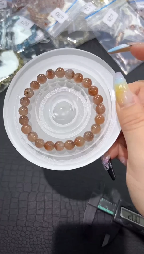 水晶手链未镶嵌32c多样性发其一【1条】默认微瑕