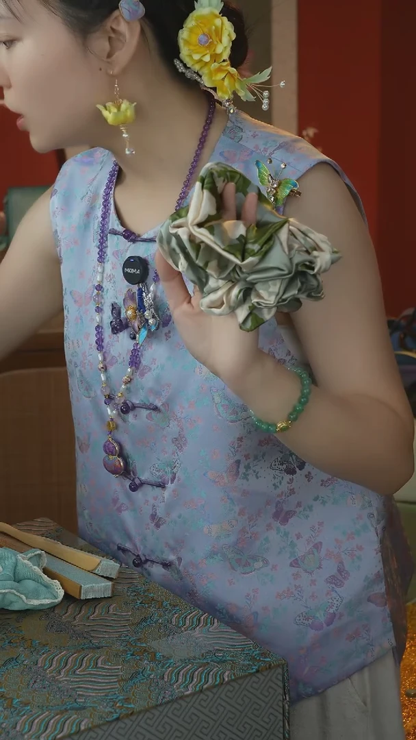 刺绣纯手工非遗国风饰品