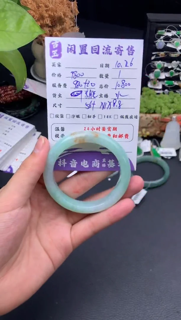 未镶嵌手镯翡翠手镯