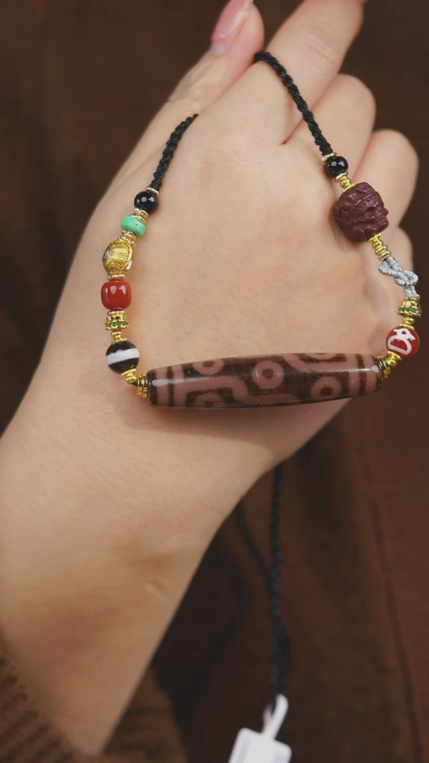 【闪购商品】玛瑙/玉髓项链未镶嵌多样性发一