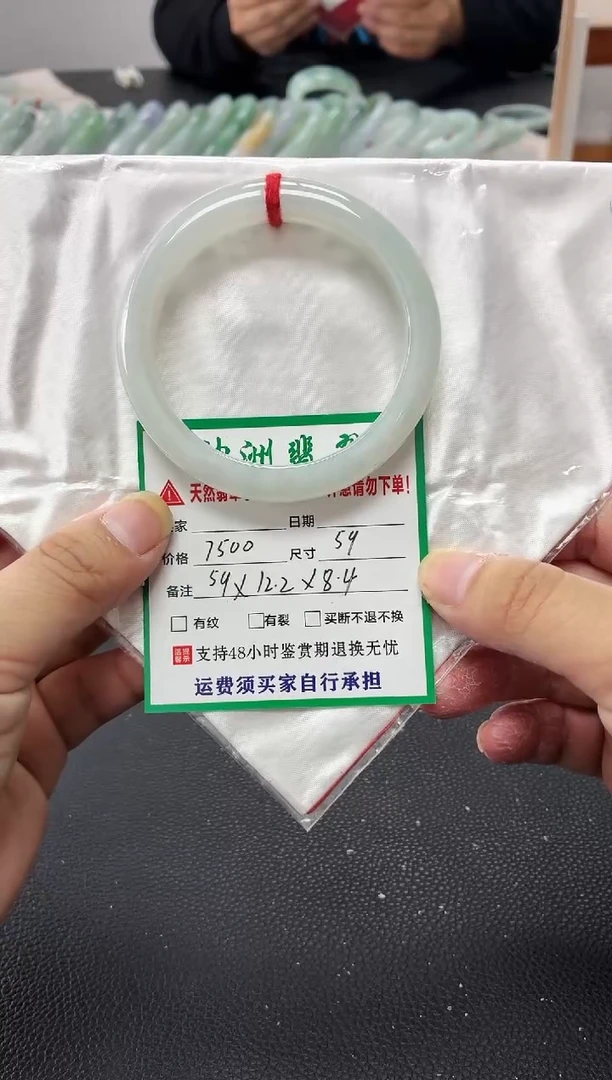 未镶嵌手镯翡翠缅甸翡翠手镯46