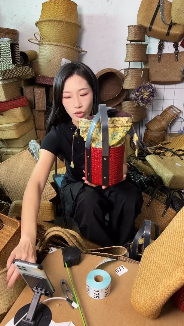 草编草编包/草编收纳盒微瑕疵