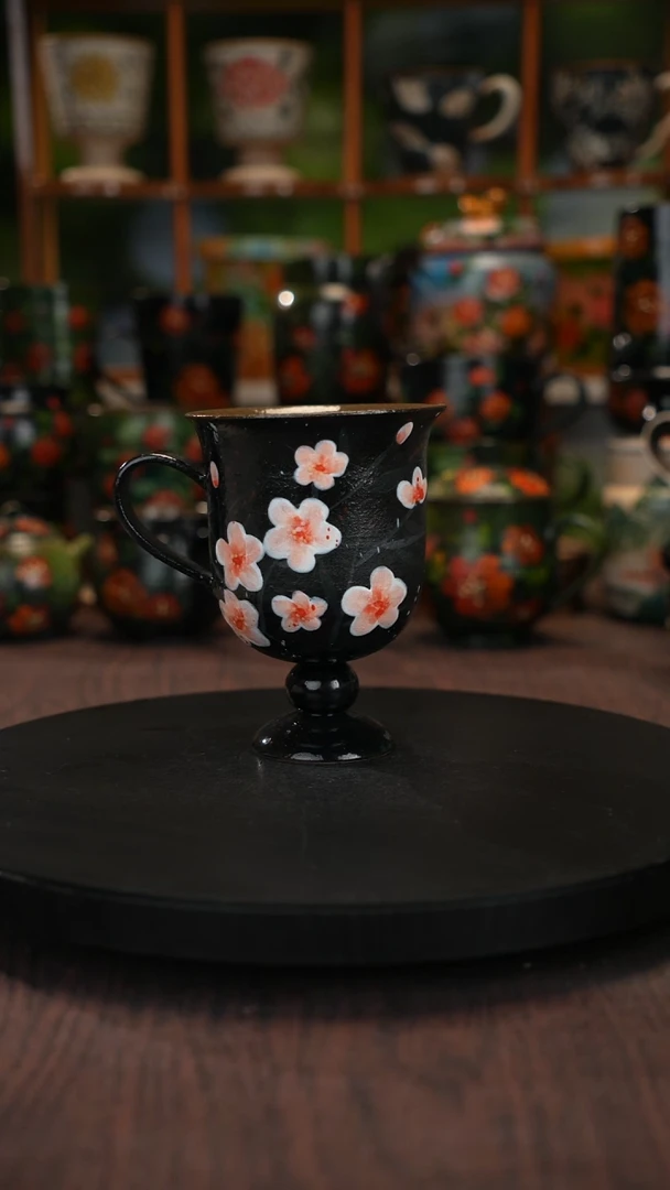 油画手绘 釉下彩