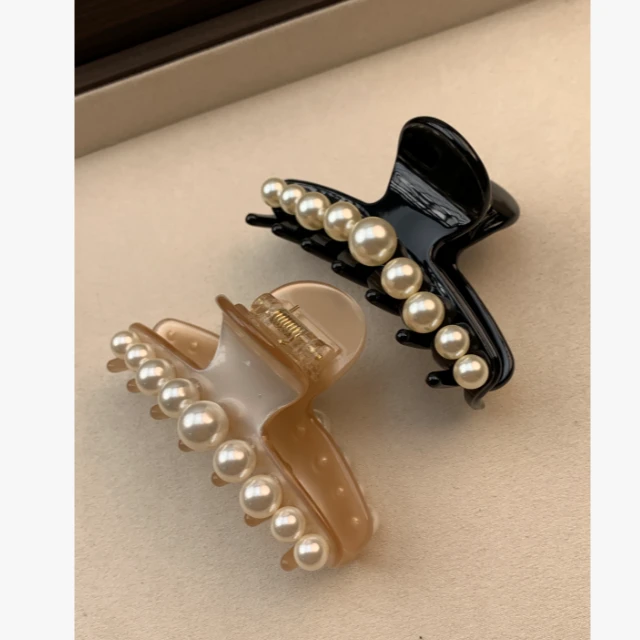 【揽季】【珍珠月华】A家气质高级百搭抓夹
