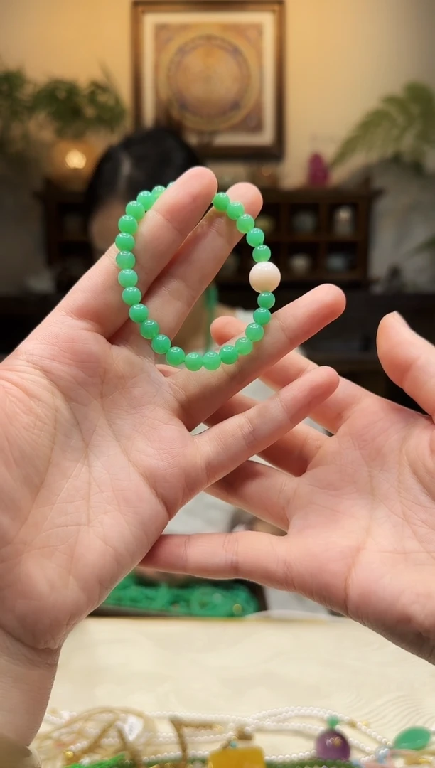 未镶嵌手链石英质玉手链