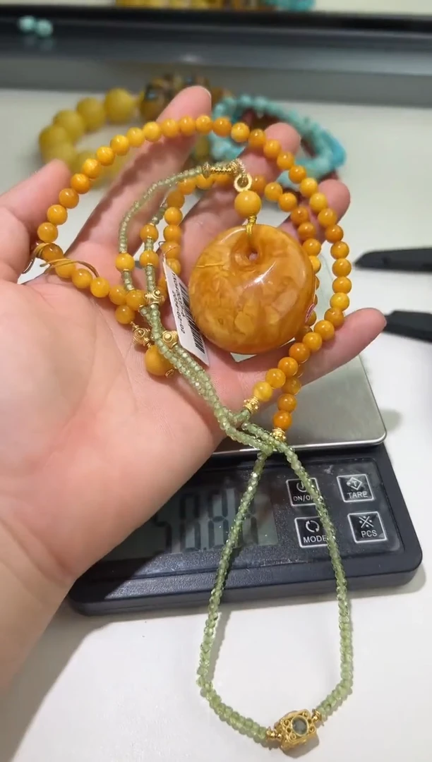 裸石蜜蜡未镶嵌天然琥珀蜜蜡