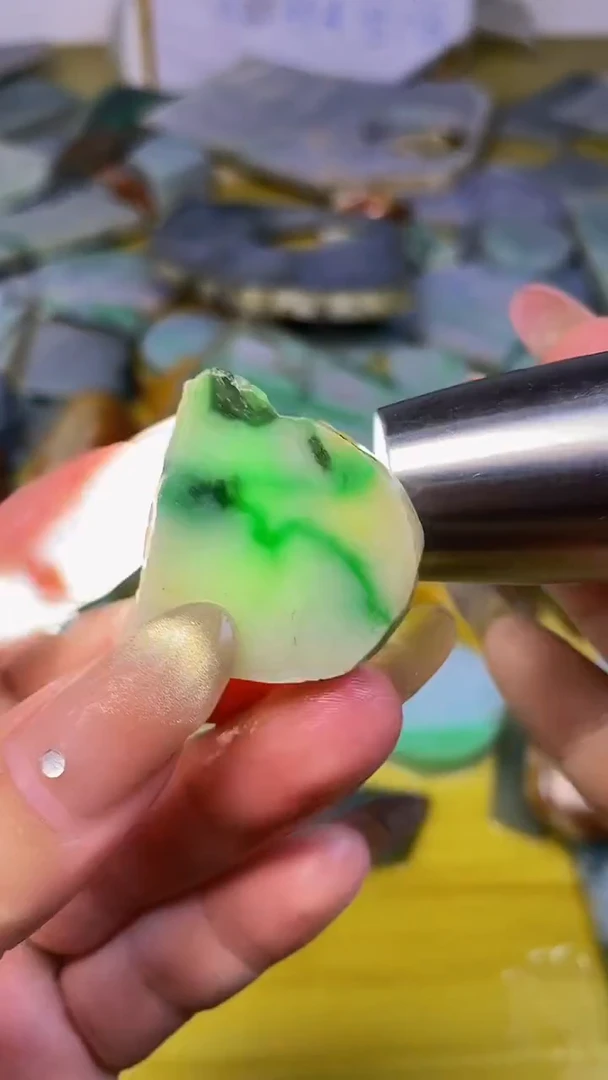 散珠翡翠天然缅甸翡翠A货12