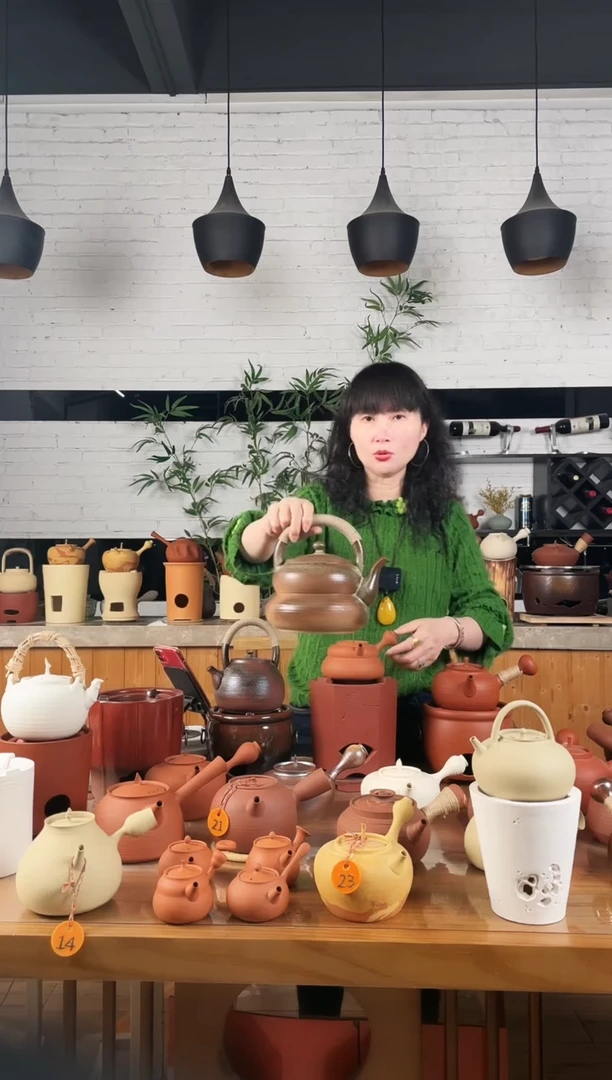 M****想1.5升手工岩泥提梁大葫芦