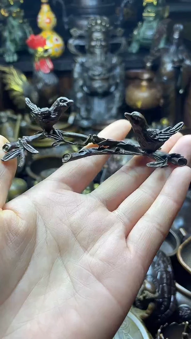 闪购链接，点击下单，有运费险，铜摆件