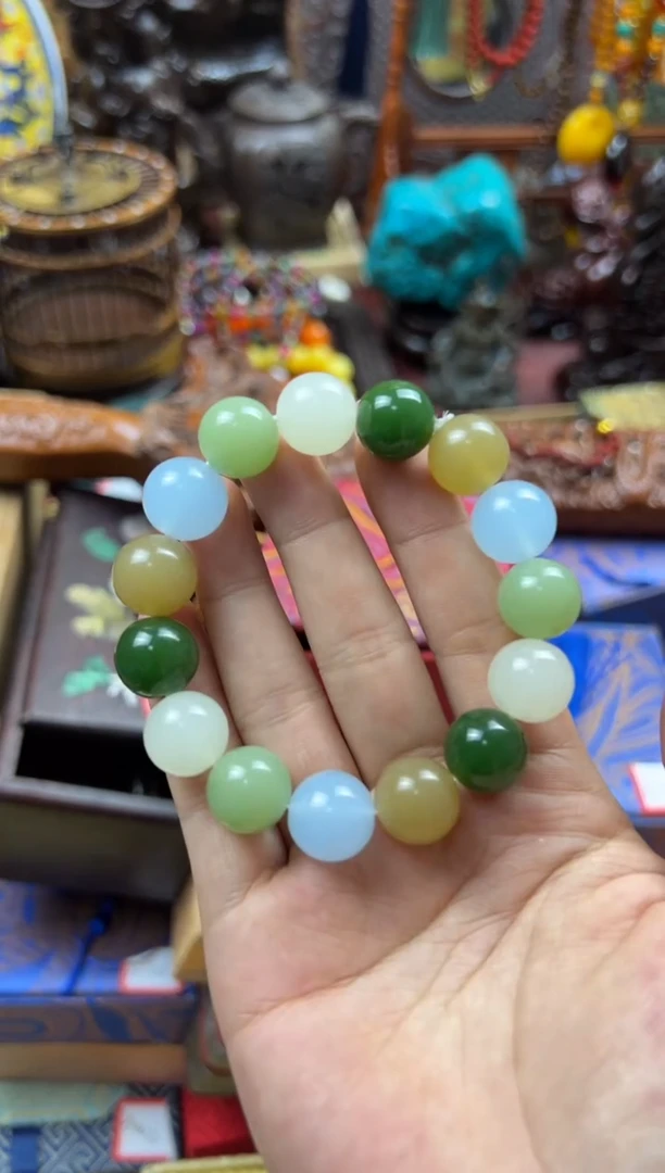 手串未镶嵌和田玉——枷棋精品推荐——