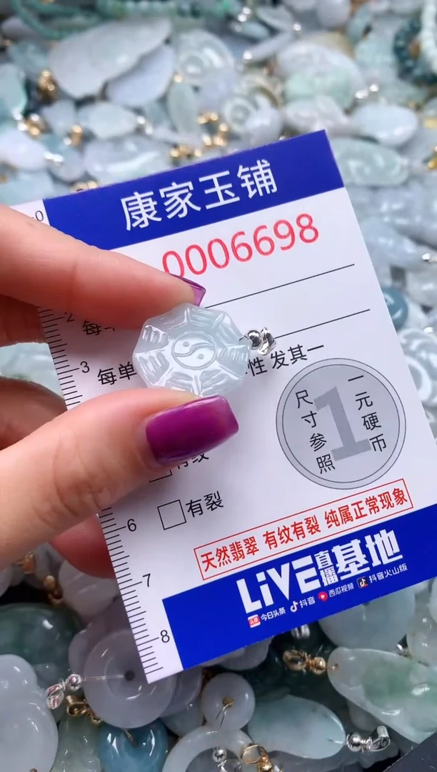 颈饰未镶嵌翡翠6698