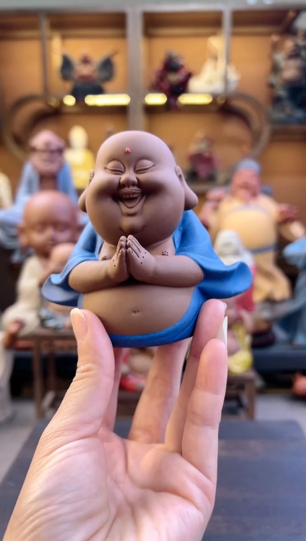 紫砂茶宠器闵茶宠摆件