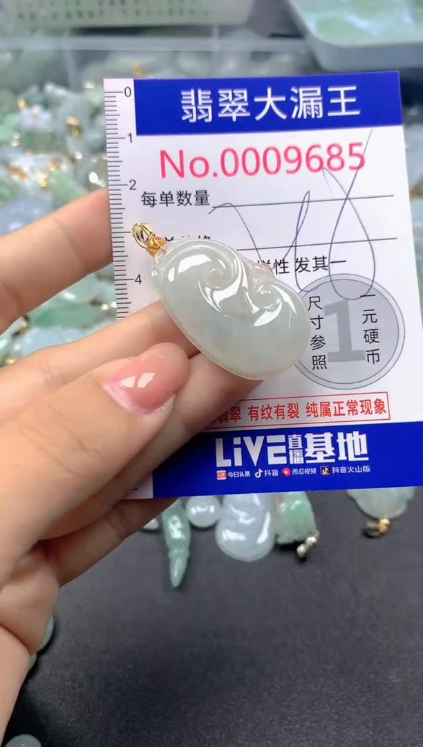 颈饰未镶嵌翡翠9685